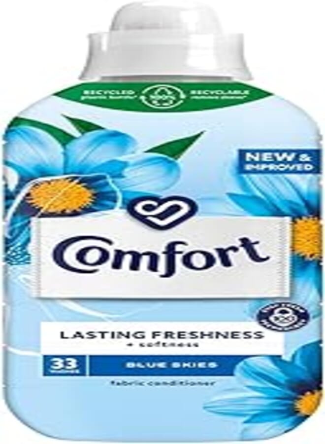 Comfort منعم الأقمشة Comfort Blue Skies بتقنية Stay Fresh لمدة 100 يوم من النضارة 990 مل 