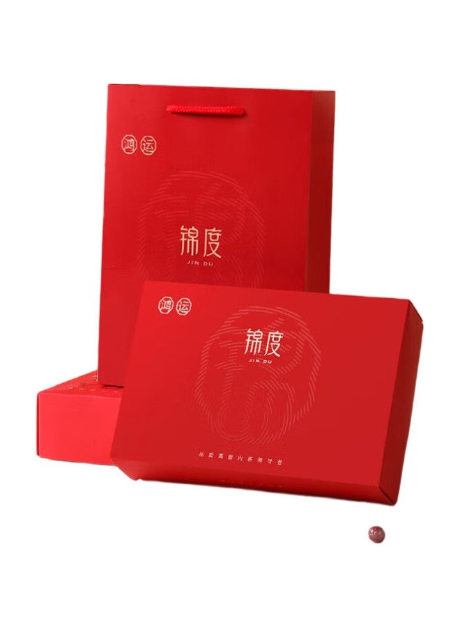 jindu Men'S Cotton Red Boxer Briefs For Year Of The Snake Gift Set - Image 2