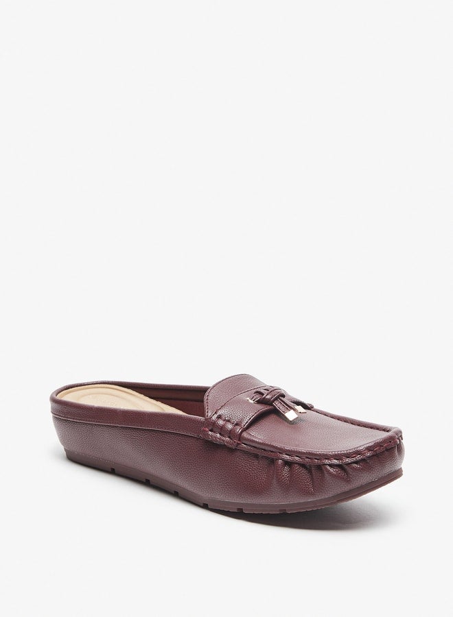 Le Confort Lace Detail Slip-On Mules  - Image 1