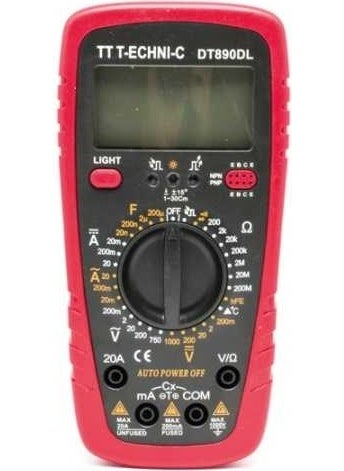 Technomax Rico 011-Rc0033 Dt33d Digital Multimeter 