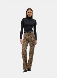 Vmtessa Hr Wide Stretch Aop Jeans Noos