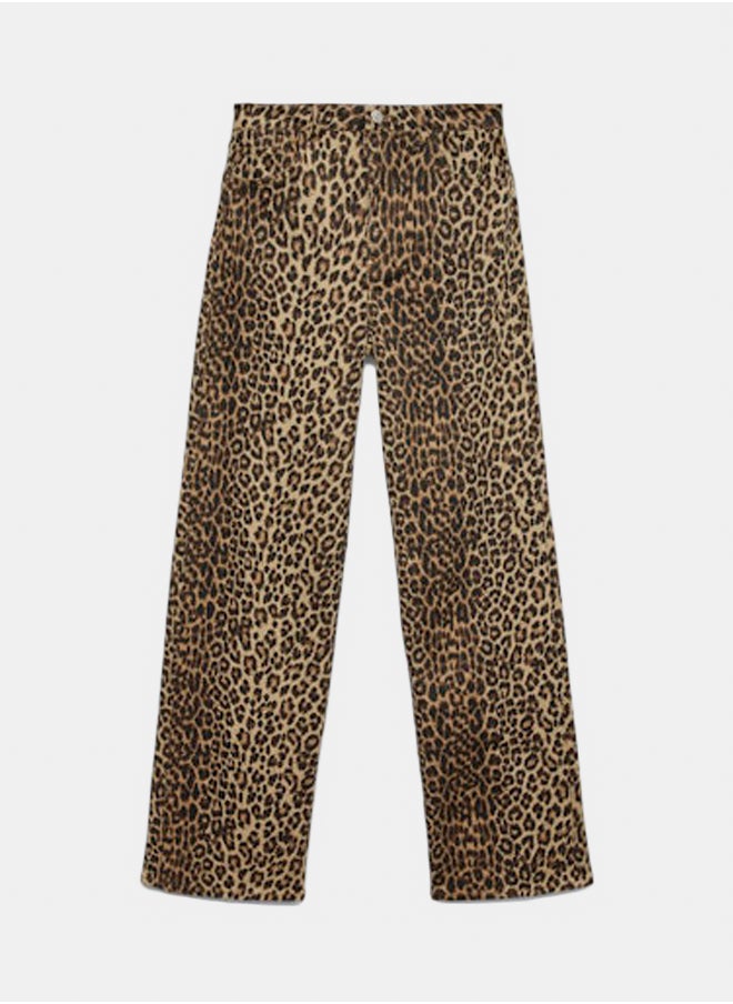 VERO MODA - Vmtessa Hr Wide Stretch Aop Jeans Noos - Image 1