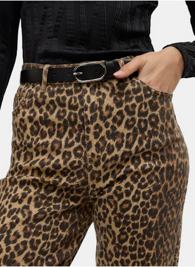 VERO MODA - Vmtessa Hr Wide Stretch Aop Jeans Noos - Image 1