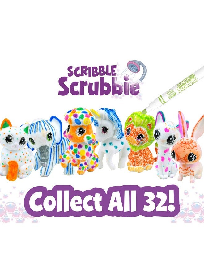 كرايولا مجموعة أقلام تلوين سكريبل سكرابي للحيوانات الأليفة والقطط والأطفال من كرايولا، هدية للبنات والأولاد، للأعمار 3 و4 و5 و6 سنوات - Image 4