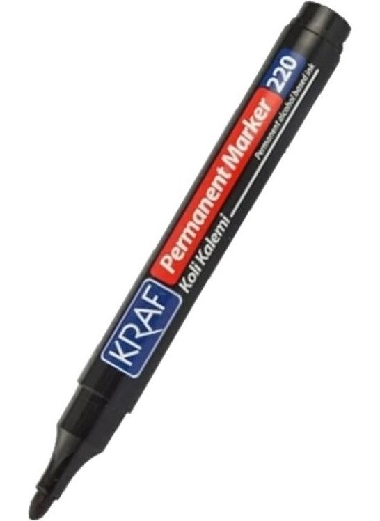Kraft 220 Permanent Marker Box Pen 6 Pieces  - Image 3