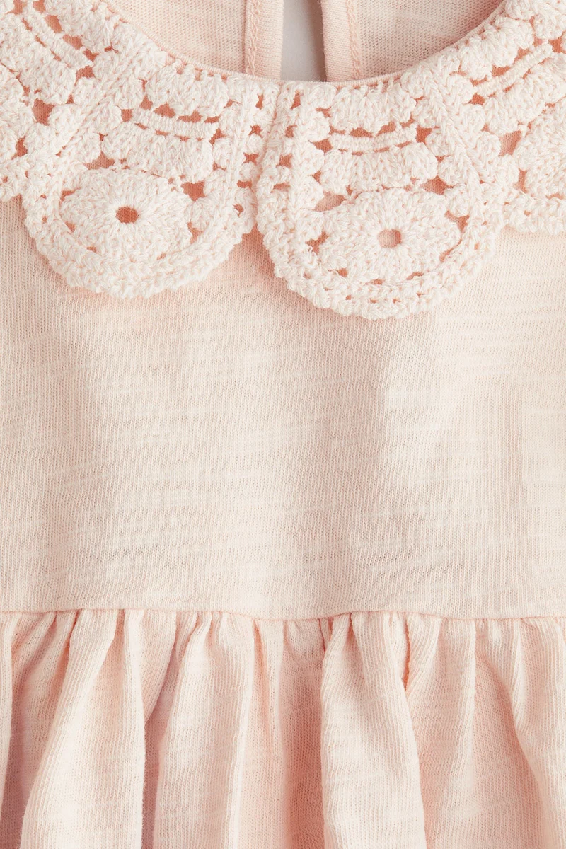 H&M Collared jersey dress