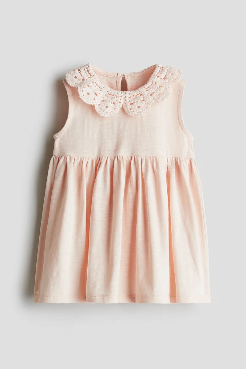 H&M Collared jersey dress