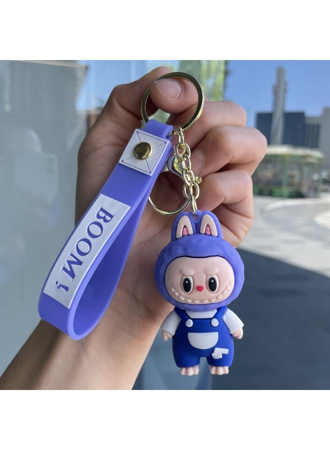 NIBEMINENT LABUBU Keychains, Cute Figurines, Student Schoolbag Pendants And Gifts 