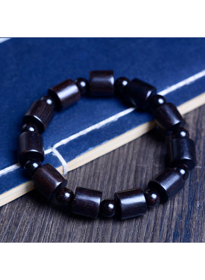 Lobular Red Sandalwood Green Sandalwood Red Sandalwood Golden Silk Nan Bucket Beads Bracelet Abacus Beads Bamboo Section Men's And Women's Old Buddha Beads Bracelet 
