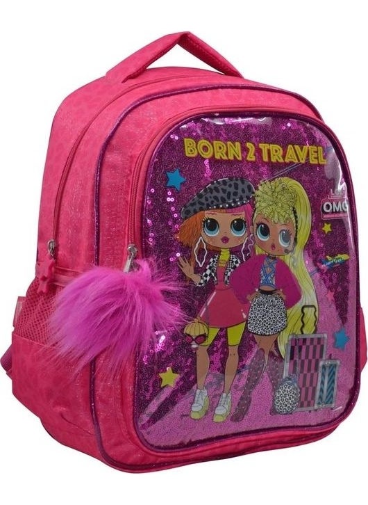 L.O.L. SURPRISE! Pink Girl Backpack 1257  - Image 1