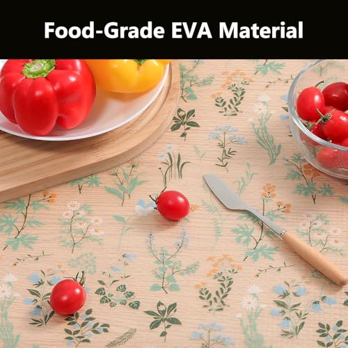INNOLITES Shelf Liners for Kitchen Cabinets – Drawer Liner Waterproof & Oil-Proof, Non-Adhesive EVA with Floral Pattern – Durable Washable, Easy to Cut (Sage Green, 11.8" x 360") - Image 5