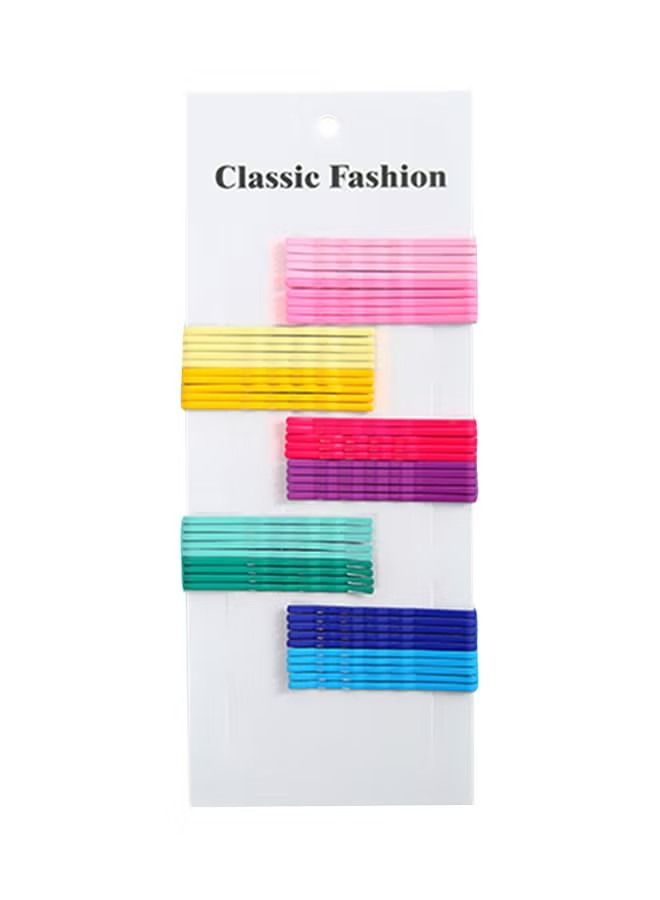 ORiTi Hair Styling Clips Barrettes Bobby Pins Multicolour - Image 2