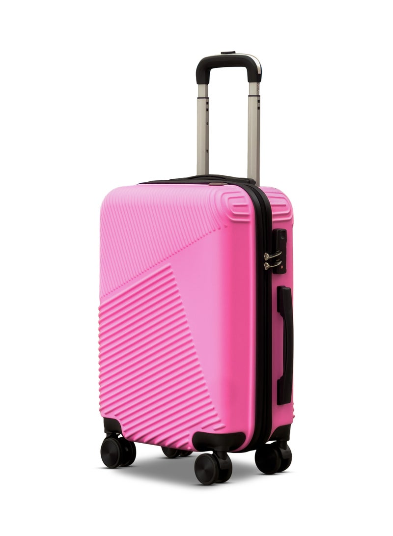 ZAAPPY Hard Shell Lightweight 20 Inch (7-10kg) Luggage, Smooth Wheels, Secured Locks - Image 1
