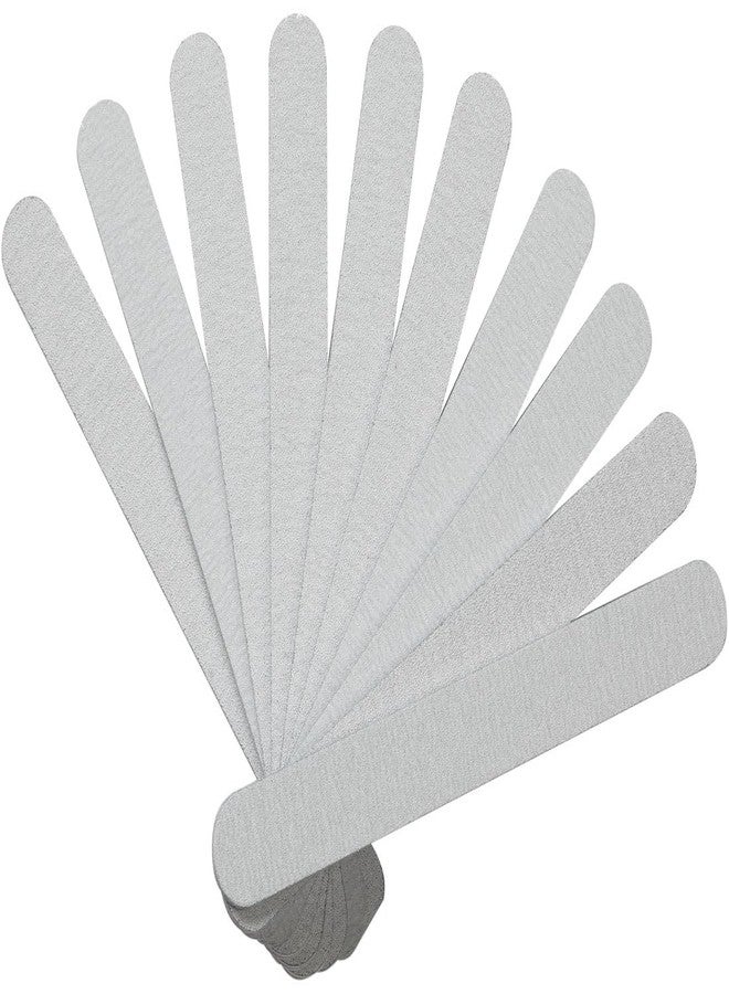 Borogo 110 PCS Orange Wood Nail Sticks & Professional Double Sided 100/180 Grit Nail Files Emery Board Black Manicure Pedicure Tool White - Image 5