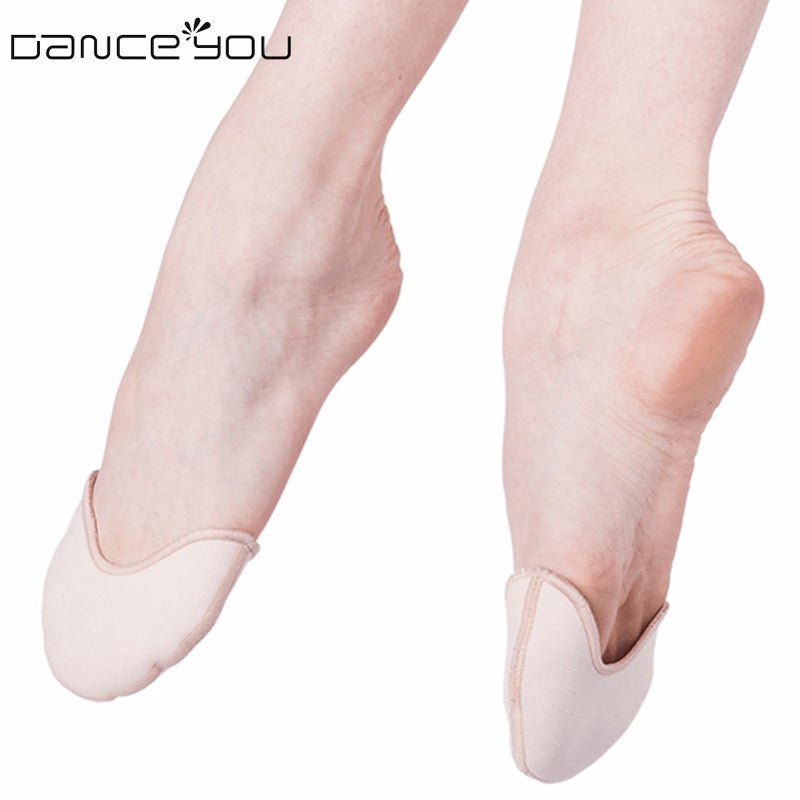 دانس يو DANCEYOU الباليه الرقص اصبع القدم منصات هلام لينة اصبع القدم يغطي بوانت أحذية عالية الكعب اصبع القدم للنساء الفتيات S - Image 2