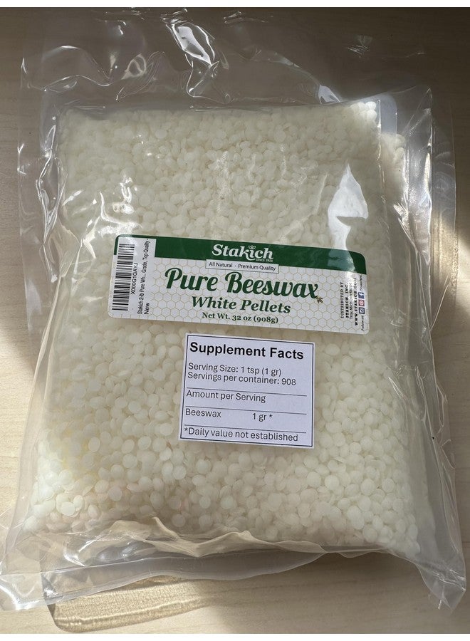 Stakich 2-lb Pure White Beeswax Pellets - Cosmetic Grade… - Image 2