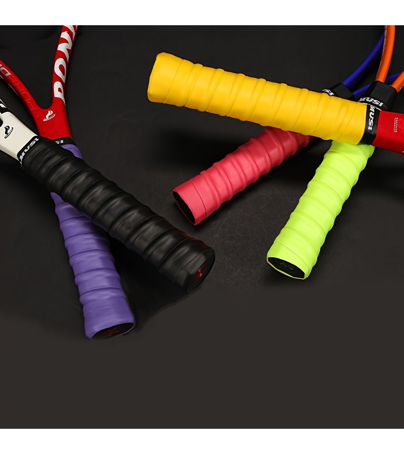 1 Pc 1.18 Inch Wide Green Tennis Overgrip Tape Ultra Absorbent Anti Slip Grip For Comfortable Racket Handling - Image 2