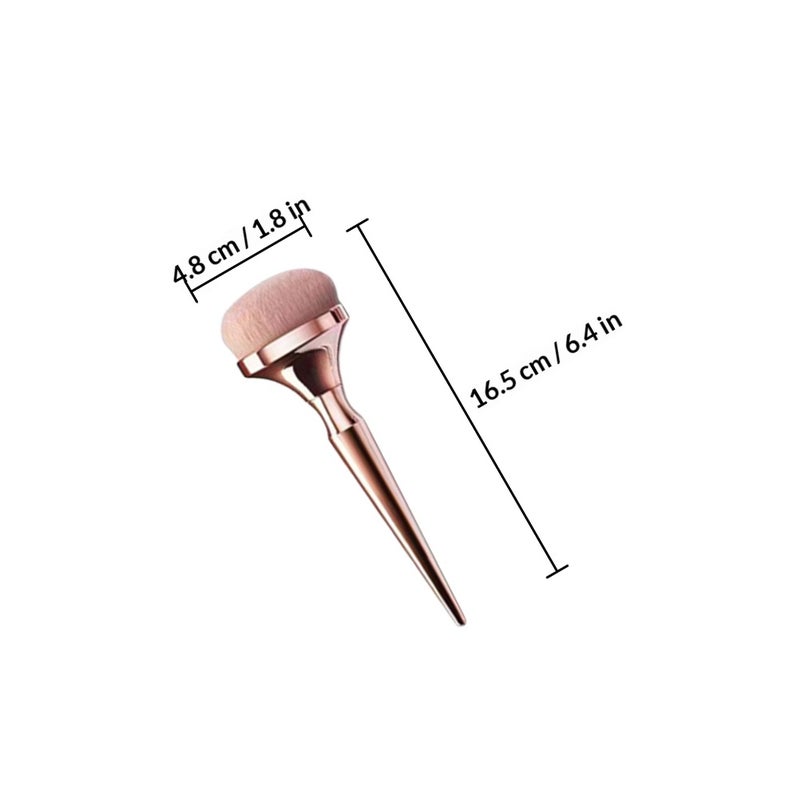 💄 فرشاة بودرة مكياج أدوات تجميل احترافية لمتانة المقابض واستخدام طويل الأمد - Image 2