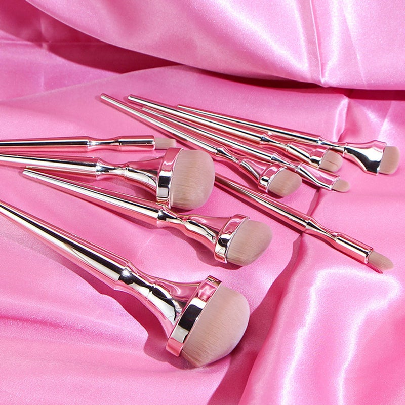 💄 فرشاة بودرة مكياج أدوات تجميل احترافية لمتانة المقابض واستخدام طويل الأمد - Image 3