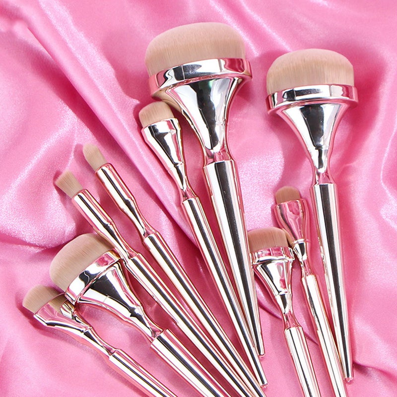 💄 فرشاة بودرة مكياج أدوات تجميل احترافية لمتانة المقابض واستخدام طويل الأمد - Image 5