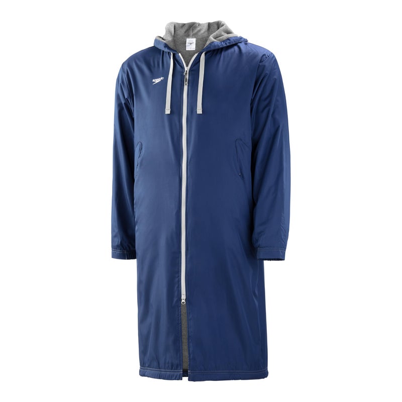 Speedo Womens Parka Fleece Lined Team Colors Jacket, Navy, XX-Small US - Image 4