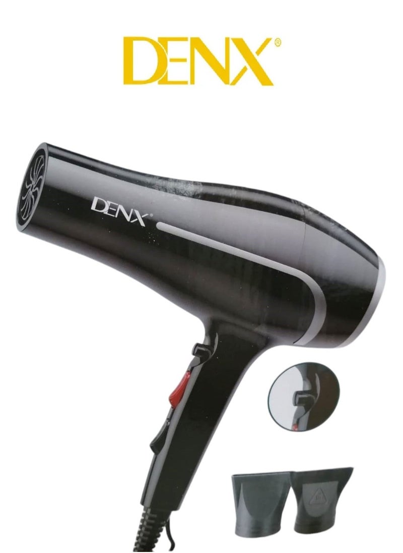 Denx 2400W Hair Dryer Lightweight And Comfortable With Quick Drying Technology Ideal For All Hair Types - Image 5