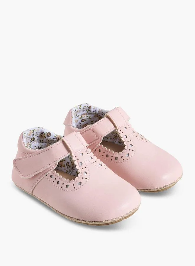 بيرفيت Mary Jane Shoes With Hook & Loop Closure