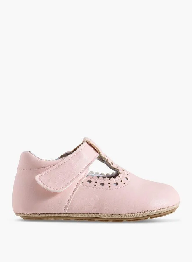 بيرفيت Mary Jane Shoes With Hook & Loop Closure