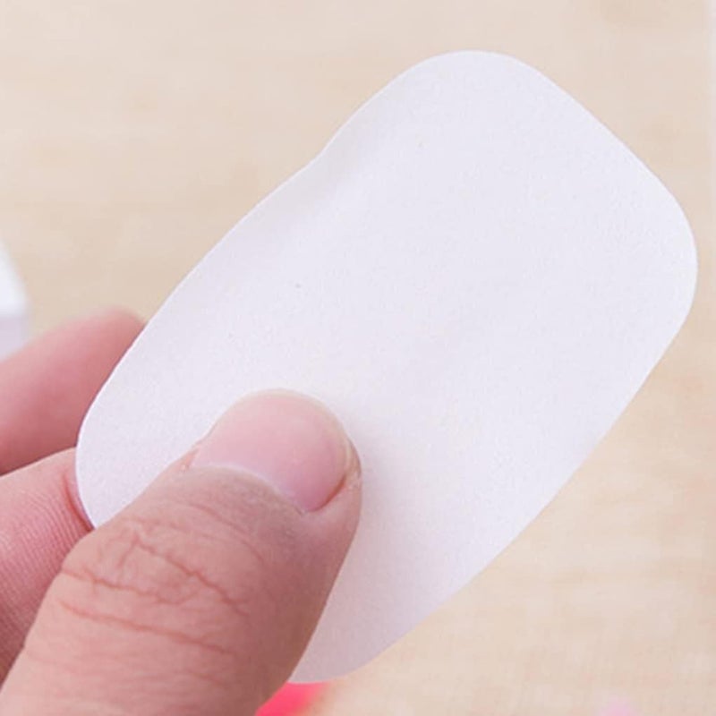 KALQIAD Disposable Soap Paper 6 Boxes Hand Cleaner Fragrance Mini Color 20 Paper per Box Soap Paper for school Indoor Outdoor Travel Camping Hiking Soap Paper for Hand - Image 5