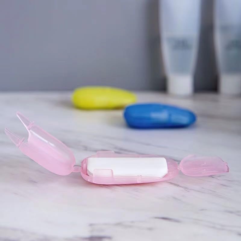 KALQIAD Disposable Soap Paper 6 Boxes Hand Cleaner Fragrance Mini Color 20 Paper per Box Soap Paper for school Indoor Outdoor Travel Camping Hiking Soap Paper for Hand - Image 2