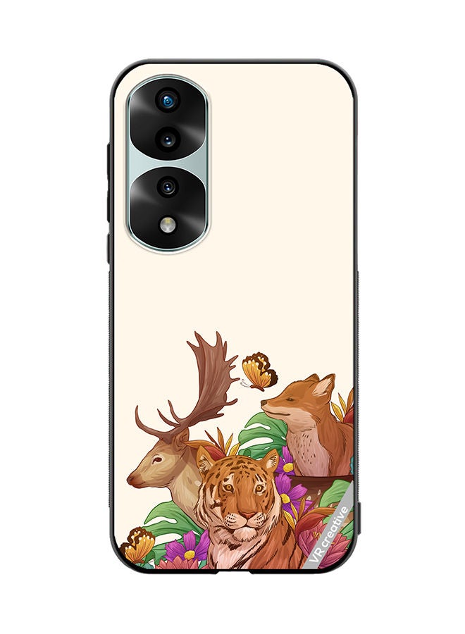 VR CREATIVE Protective Case Cover For Honor 70 Pro Wild Animals Design Multicolour - Image 1