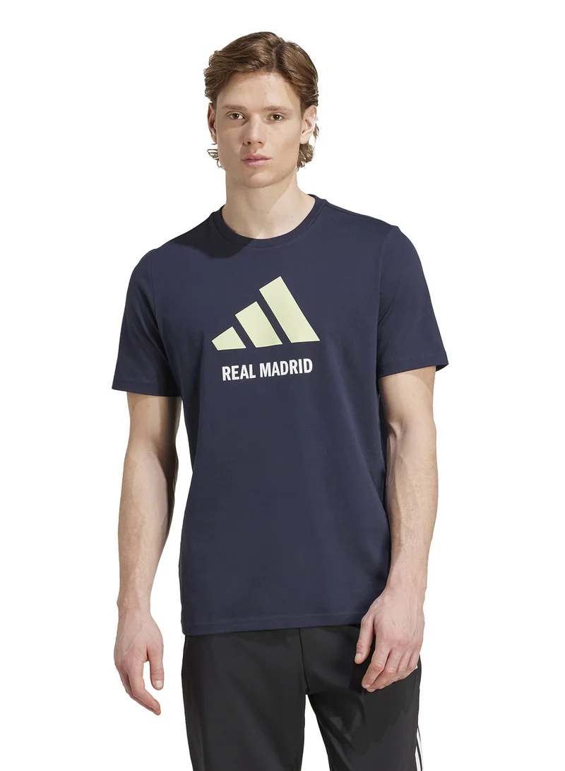 Adidas Real Madrid Seasonal Graphic T-Shirt