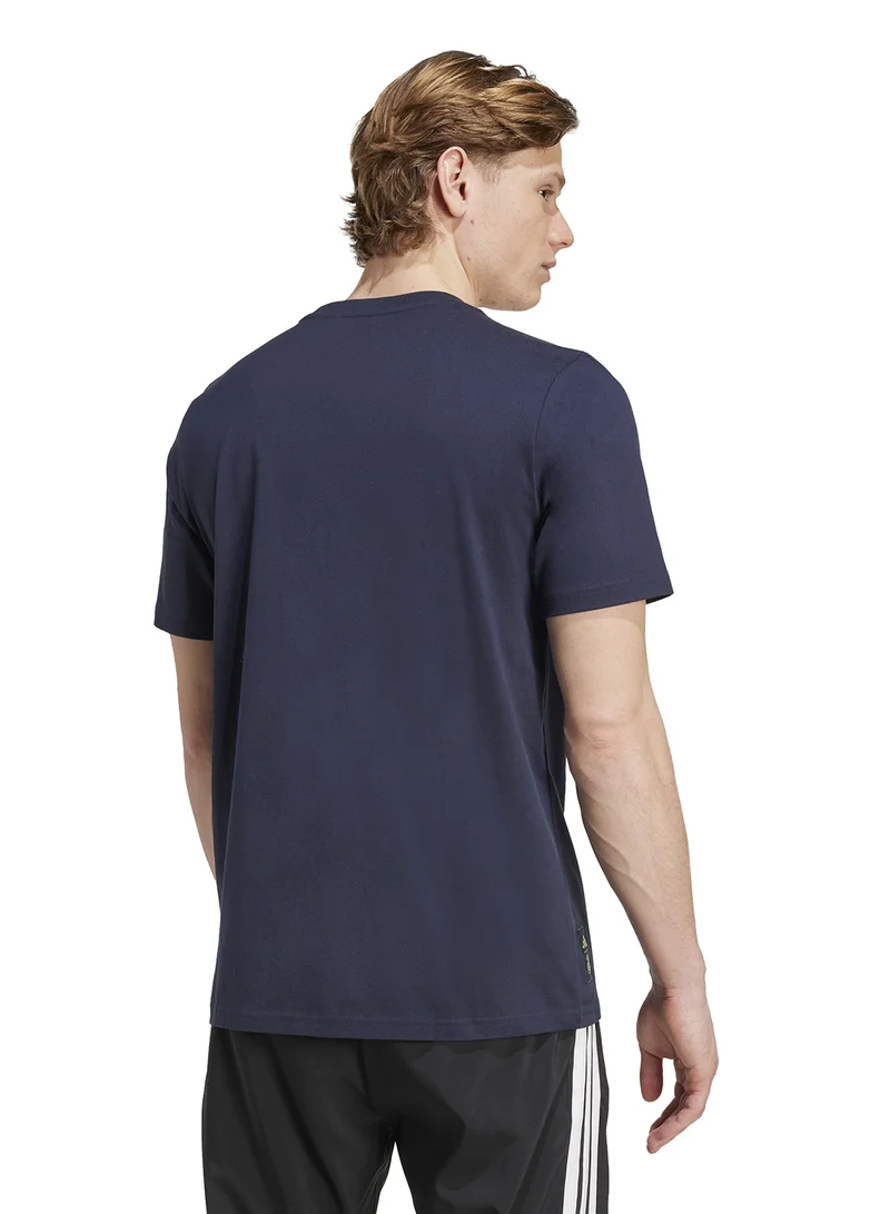 Adidas Real Madrid Seasonal Graphic T-Shirt