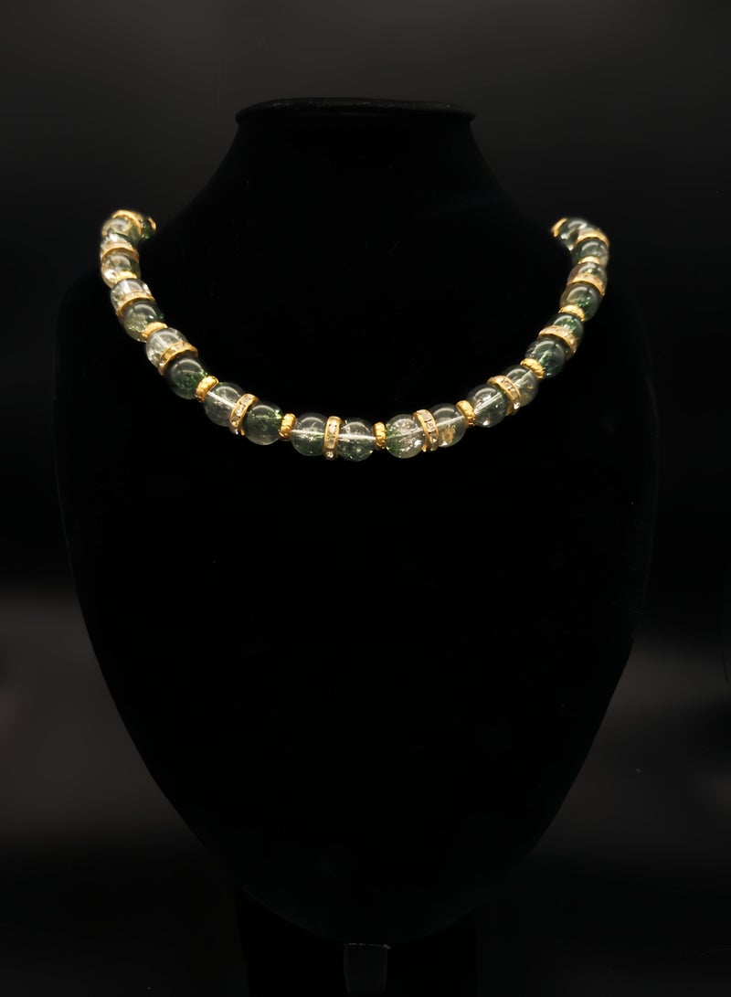 مجموعة محدودة من خمر قلادة أبايا الخضراء - Image 2