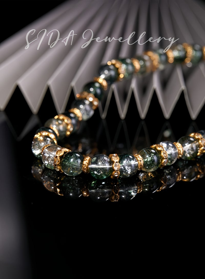 مجموعة محدودة من خمر قلادة أبايا الخضراء - Image 1