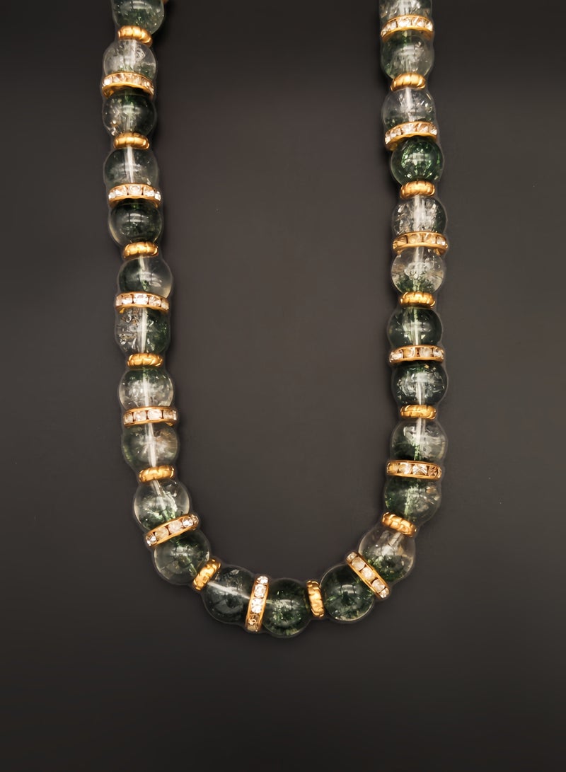 مجموعة محدودة من خمر قلادة أبايا الخضراء - Image 4