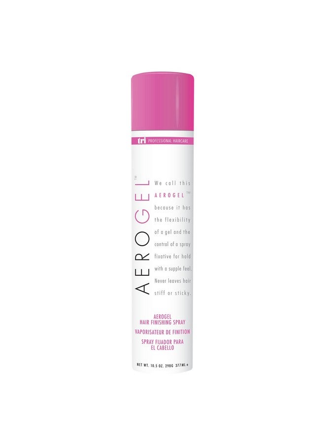 TRIDESIGN Tri Aerogel Hairspray Nontoxic Hair Finishing Spray For Styling Volumizing And Holding Curly Hair With Flexible Hold For Women And Men Pack Of 1 (10.5 Oz)  - Image 1