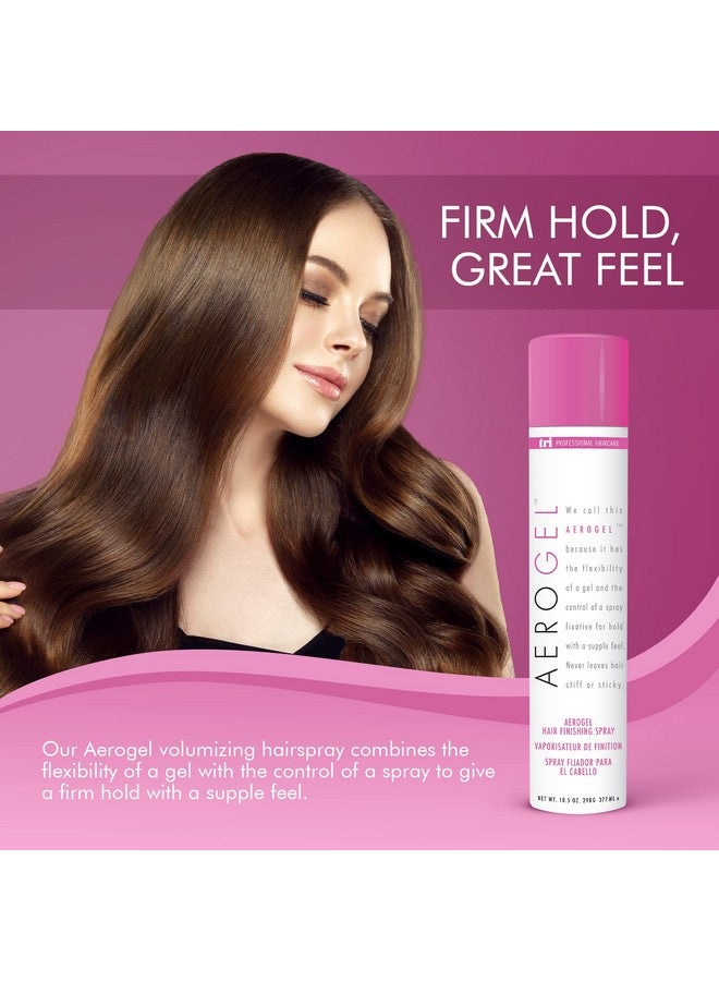 TRIDESIGN Tri Aerogel Hairspray Nontoxic Hair Finishing Spray For Styling Volumizing And Holding Curly Hair With Flexible Hold For Women And Men Pack Of 1 (10.5 Oz)  - Image 3