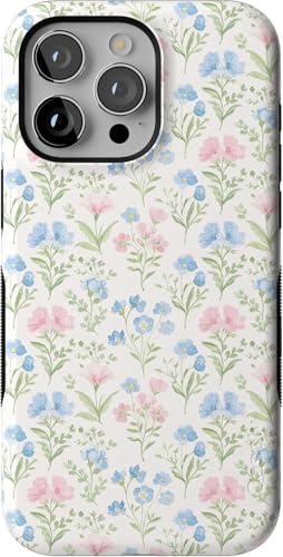 Casely iPhone 15 Pro Max Case | Pastel Garden | Sunday Best | Bold Protective Design | Compatible with MagSafe - Image 1