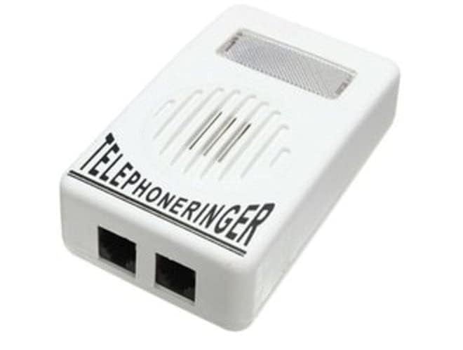 جرس هاتف شاكتي تيليكوم عالي الصوت مع ضوء فلاش ستروب (عبوة من 3) - Image 1