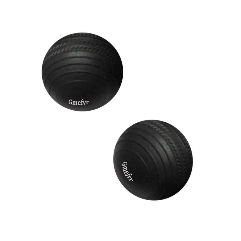 Gmefvr Black Gully Cricket Rubber Ball Imported Quality Perfect for Practice Matches | Suitable for All Ages | Durable and Long Lasting | for Bowling and Fielding Practice (2) - Image 1