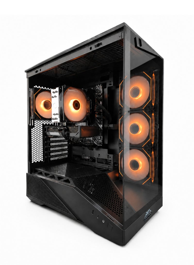 Arab Gamers Gaming PC, Intel Core i5-12400F, RX 580, 16GB RAM, 1TB SSD, Windows 11 Pro, Black Case - Image 2
