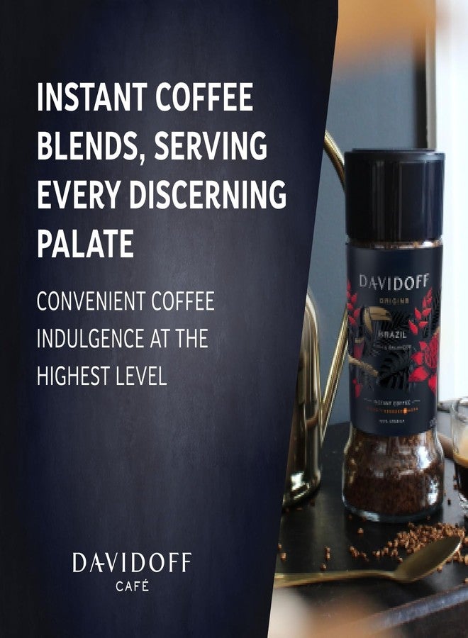 Davidoff Origins Brazil Flavour Instant Coffee, 8/12 Intensity - Arabica, 90G, Granule - Image 5