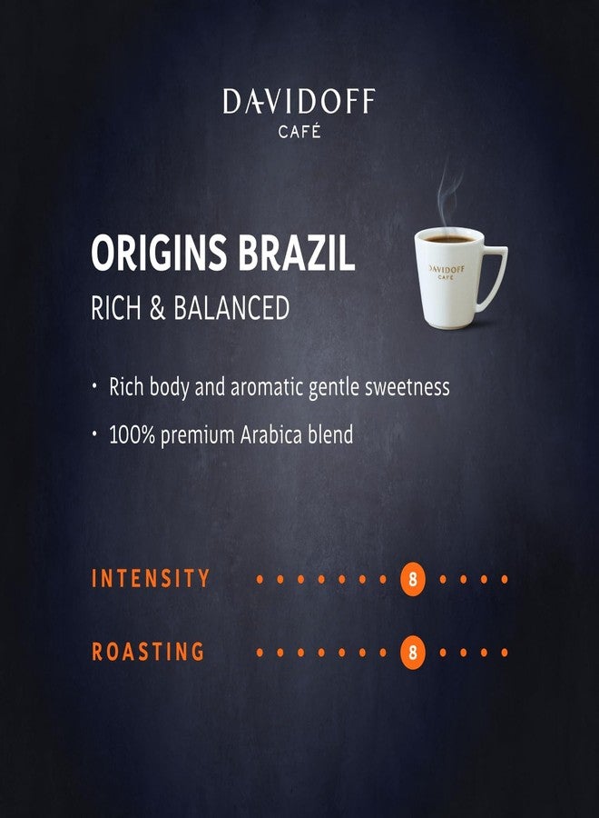 Davidoff Origins Brazil Flavour Instant Coffee, 8/12 Intensity - Arabica, 90G, Granule - Image 4
