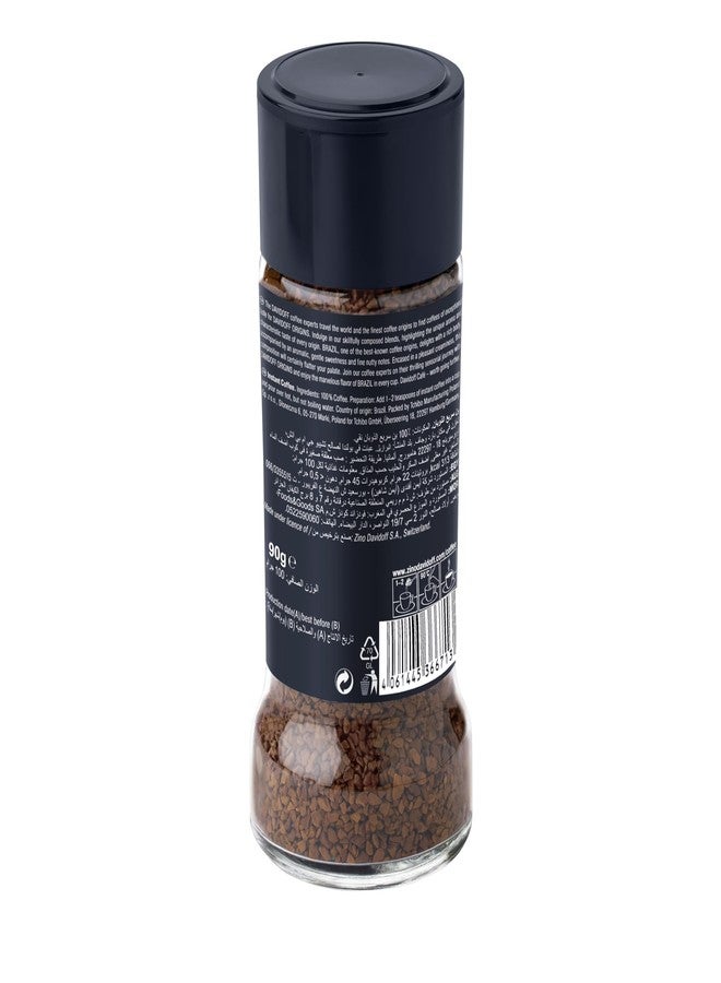 Davidoff Origins Brazil Flavour Instant Coffee, 8/12 Intensity - Arabica, 90G, Granule - Image 2