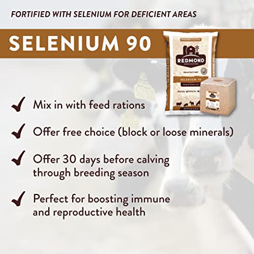 Redmond Agriculture Selenium 90 Premium Mineral Salt - Image 2