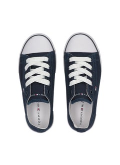 TOMMY HILFIGER Kids Lace Up Low Top Sneakers  - Image 3