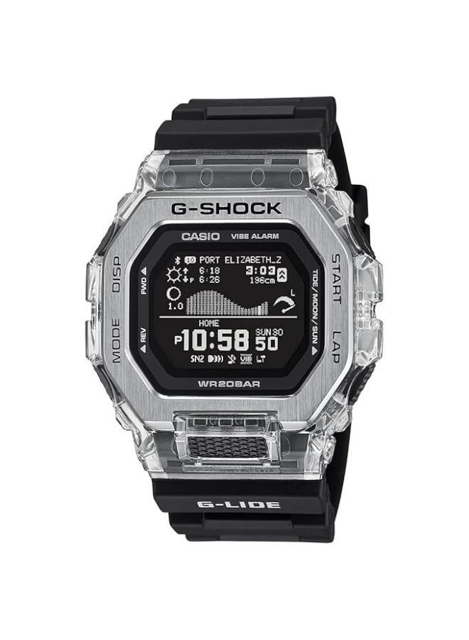 G-SHOCK ساعة جي شوك GBX-100S-1DR بلوتوث رقمية بقرص أسود للرجال - Image 1