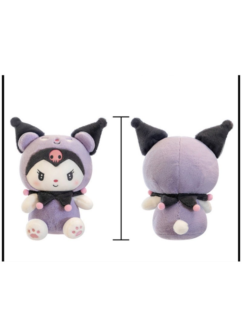 Sanrio Cartoon Kuromi Plush Doll for child 38cm - Image 3