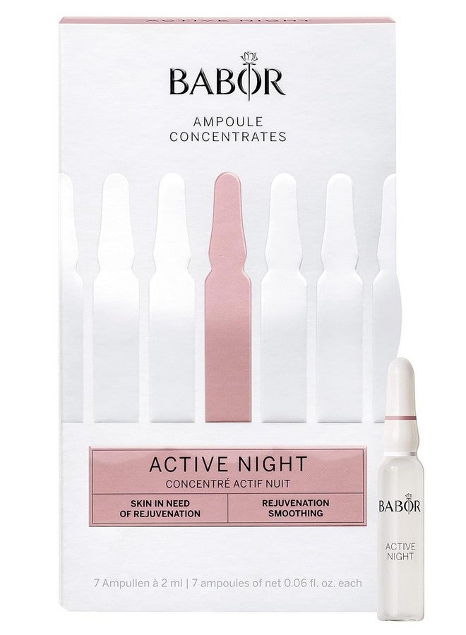 بابور أمبولات مصل ليلية نشطة مركزة، مصل حمض الهيالورونيك، علاج ليلي مرطب للبشرة الجافة والتالفة، مصل مرطب لعلاج البشرة لمدة 7 أيام - Image 1